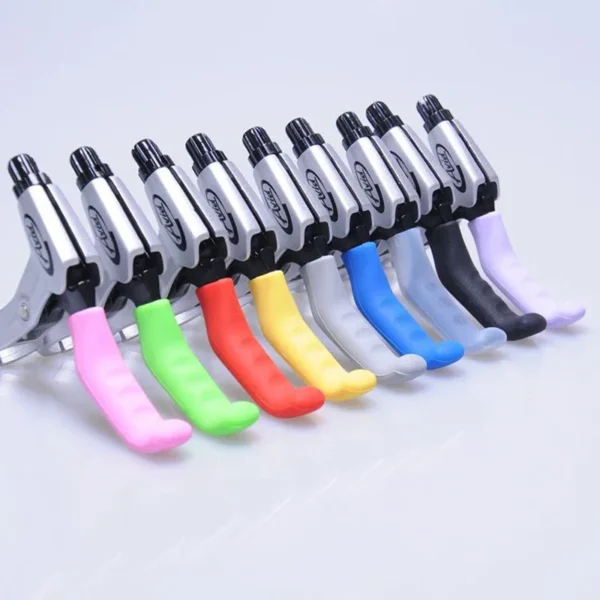 Bicycle Brake Handle Cover Sleeve, Silicone MTB Grips, Handlebar Protect Cover, Anti-slip Cycling Gear, Bike Accessories