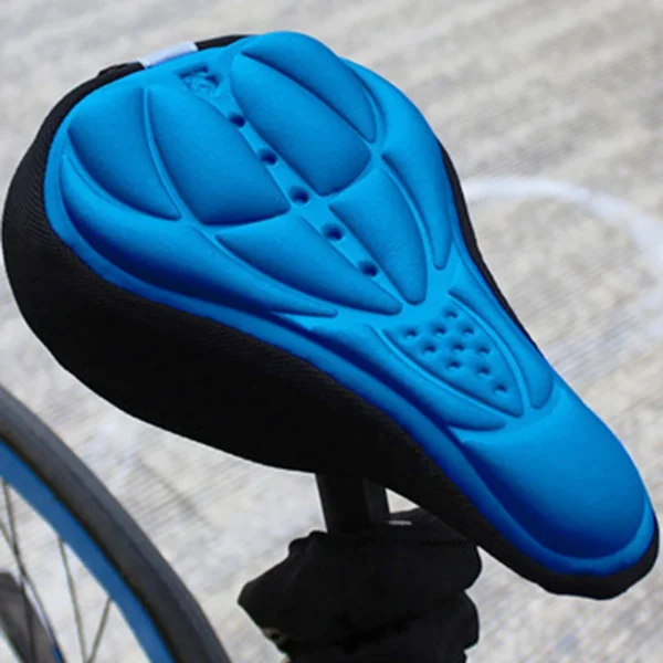 New 3D Saddle Seat NEW Soft Bike Seat Cover Comfortable Foam Seat Cushion Cycling Saddle for Bike Accessories - 图片 4