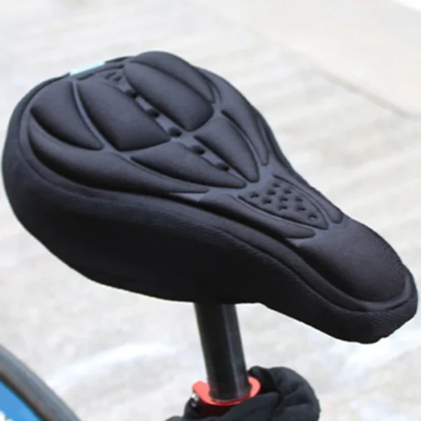 New 3D Saddle Seat NEW Soft Bike Seat Cover Comfortable Foam Seat Cushion Cycling Saddle for Bike Accessories - 图片 5