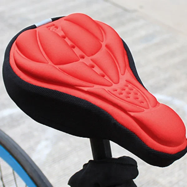 New 3D Saddle Seat NEW Soft Bike Seat Cover Comfortable Foam Seat Cushion Cycling Saddle for Bike Accessories - 图片 2