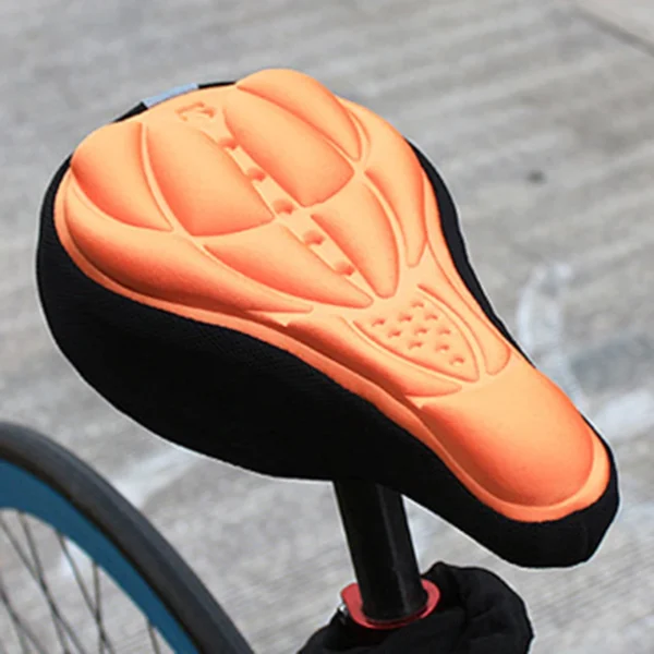 New 3D Saddle Seat NEW Soft Bike Seat Cover Comfortable Foam Seat Cushion Cycling Saddle for Bike Accessories - 图片 3